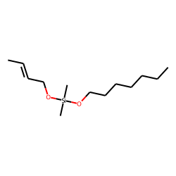 Silane, dimethyl(but-2-enyloxy)heptyloxy-