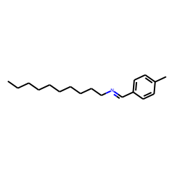 (p-methylbenzylidene)-decyl-amine