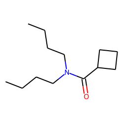 Cyclobutanecarboxamide, N,N-dibutyl-