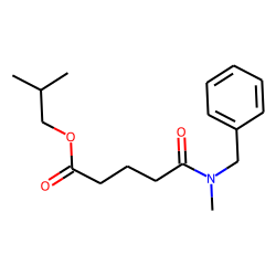 Glutaric acid, monoamide, N-methyl-N-benzyl-, isobutyl ester