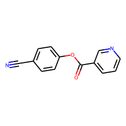 Nicotinic acid, 4-cyanophenyl ester