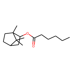 Bornyl hexanoate