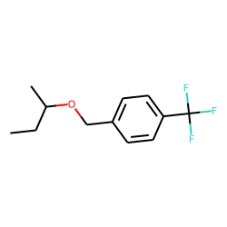 4-(Trifluoromethyl)phenyl methanol, 1-methylpropyl ether
