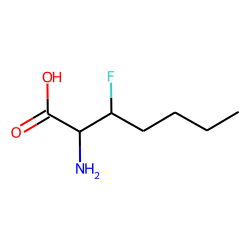 2-Amino-3-fluoroheptanoic acid, erythro