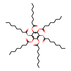 Benzene-hexa-n-octanoate
