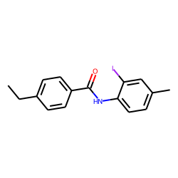 Benzamide, N-(2-iodo-4-methylphenyl)-4-ethyl-