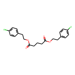 Glutaric acid, di(2-(4-chlorophenyl)ethyl) ester