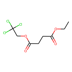 Succinic acid, ethyl 2,2,2-trichloroethyl ester