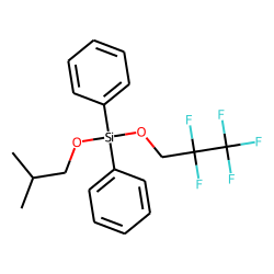 Silane, diphenylisobutoxy(2,2,3,3,3-pentafluoropropoxy)-