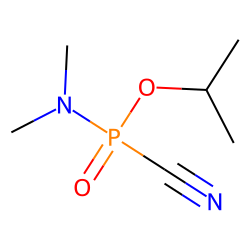Phosphoramidocyanidic acid, N,N-dimethyl-, isopropyl ester