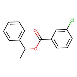 1-Phenylethyl 3-chlorobenzoate