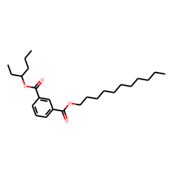 Isophthalic acid, hex-3-yl undecyl ester