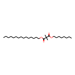 Dimethylmalonic acid, octyl pentadecyl ester