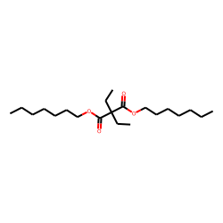Diethylmalonic acid, diheptyl ester