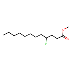 4-Chlorododecanoic acid, methyl ester