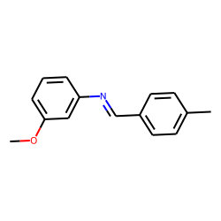 p-methylbenzylidene-(3-methoxyphenyl)-amine