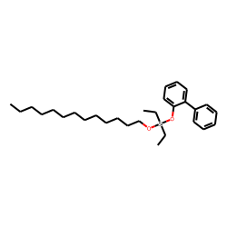 Silane, diethyl(2-phenylphenoxy)tridecyloxy-