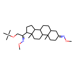 5«beta»-Dihydrodeoxycorticosterone, MO-TMS