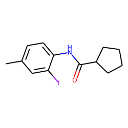 Cyclopentanecarboxamide, N-(2-iodo-4-methylphenyl)-