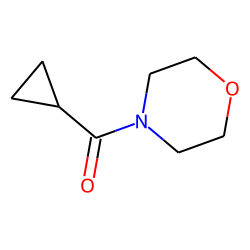 Cyclopropanecarboxylic acid, morpholide