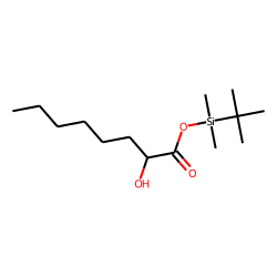2-Hydroxycaprylic acid, TBDMS