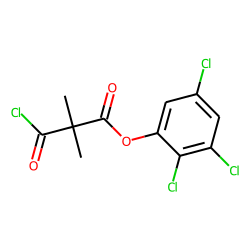 Dimethylmalonic acid, monochloride, 2,3,5-trichlorophenyl ester