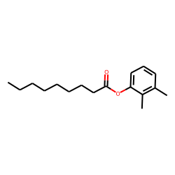 Nonanoic acid, 2,3-dimethylphenyl ester