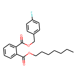 Phthalic acid, 4-fluorobenzyl heptyl ester