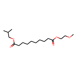 Sebacic acid, isobutyl 2-methoxyethyl ester