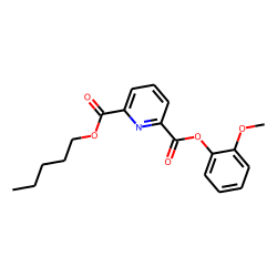 2,6-Pyridinedicarboxylic acid, 2-methoxyphenyl pentyl ester