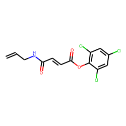 Fumaric acid, monoamide, N-allyl-, 2,4,6-trichlorophenyl ester