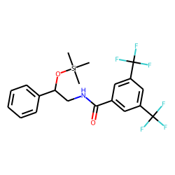 Phenylethanolamine, N-DTFMB-TMS