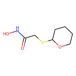 (2-Tetrahydropyranylmercapto)-acethydroxamic acid