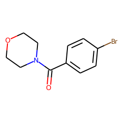 4-Bromobenzoic acid, morpholide