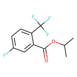 5-Fluoro-2-trifluoromethylbenzoic acid, isopropyl ester