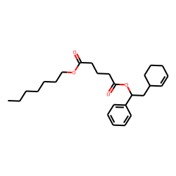 Glutaric acid, heptyl 1-phenyl-2-(3-cyclohexenyl)ethyl ester