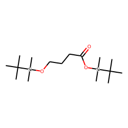Butanoic acid, 4-[(tert-butyldimethylsilyl)oxy]-, tert-butyldimethylsilyl ester