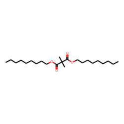 Dimethylmalonic acid, dinonyl ester