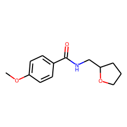 Benzamide, N-tetrahydrofurfuryl-4-methoxy-