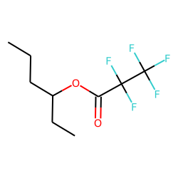 3-Hexanol, pentafluoropropionate