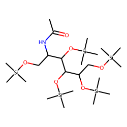 N-Acetyl-D-galactosaminitol, pentakis(trimethylsilyl) ether