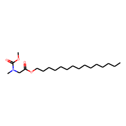 Glycine, N-methyl-N-methoxycarbonyl-, pentadecyl ester