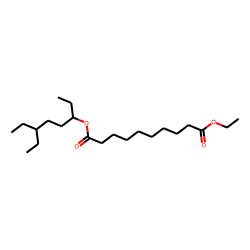 Sebacic acid, ethyl 6-ethyloct-3-yl ester