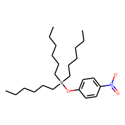 4-Nitro-1-trihexylsilyloxybenzene
