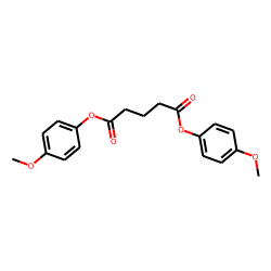 Glutaric acid, di(4-methoxyphenyl) ester