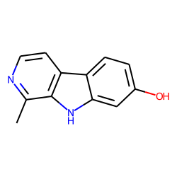 9H-Pyrido[3,4-b]indol-7-ol, 1-methyl-
