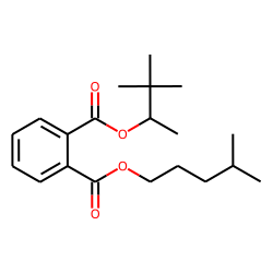 Phthalic acid, 3,3-dimethylbut-2-yl isohexyl ester