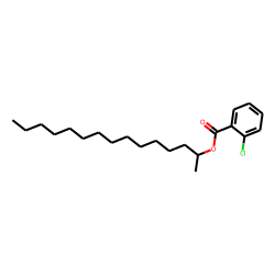 2-Chlorobenzoic acid, 2-pentadecyl ester