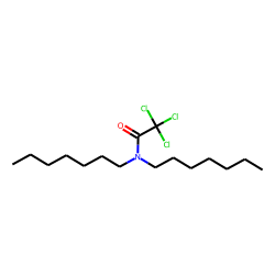 Trichloroacetamide, N,N-diheptyl-