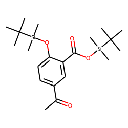 tert-Butyldimethylsilyl 5-acetyl-2-(tert-butyldimethylsilyloxy)benzoate